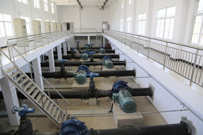 尖山站機泵(由我公司負責機電設(shè)備改造)