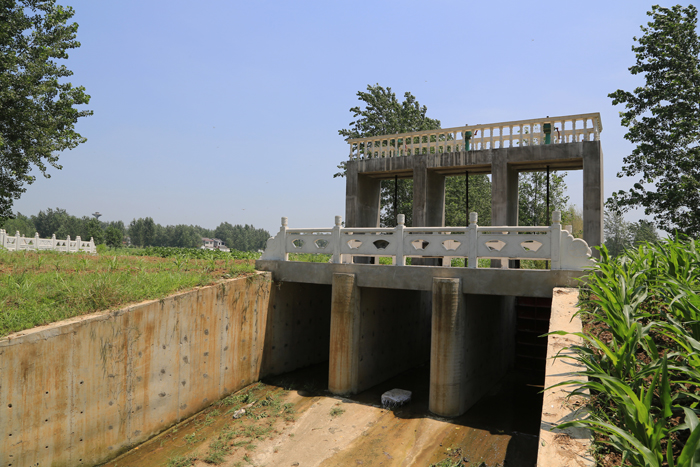 節(jié)制閘之一——中戴退洪閘