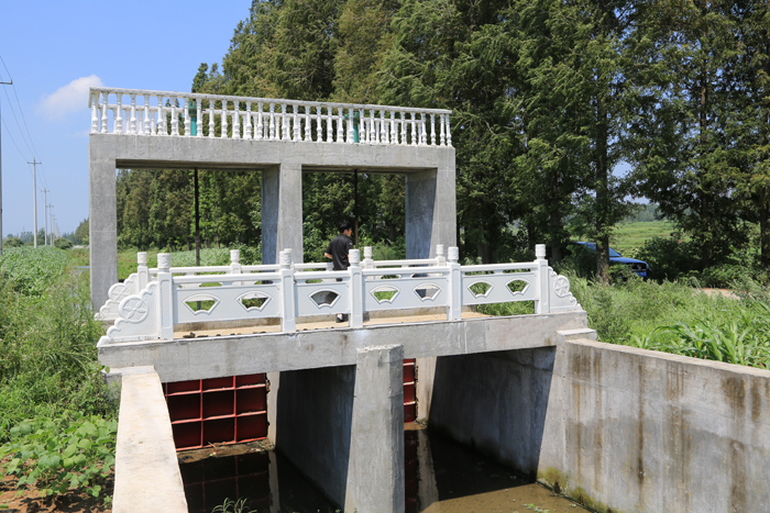 節(jié)制閘之一——唐公水庫溢洪河分水閘